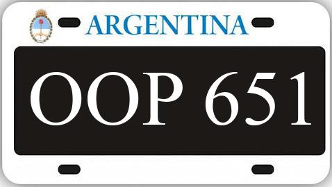 Patente OOP651