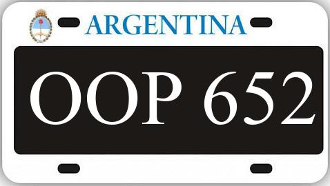 Patente OOP652
