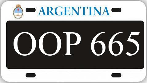 Patente OOP665