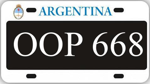 Patente OOP668