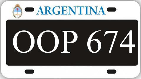 Patente OOP674