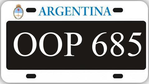 Patente OOP685