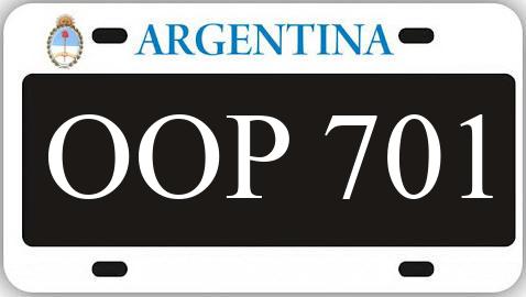 Patente OOP701