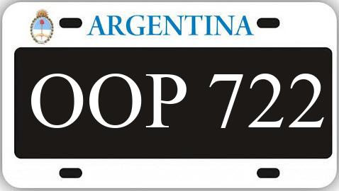 Patente OOP722
