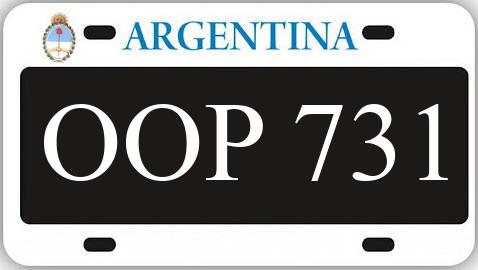 Patente OOP731