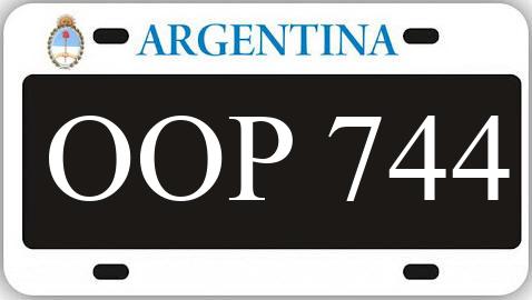 Patente OOP744