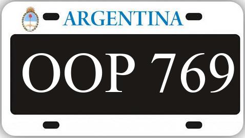 Patente OOP769