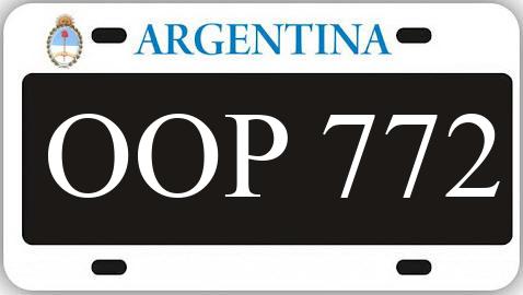 Patente OOP772