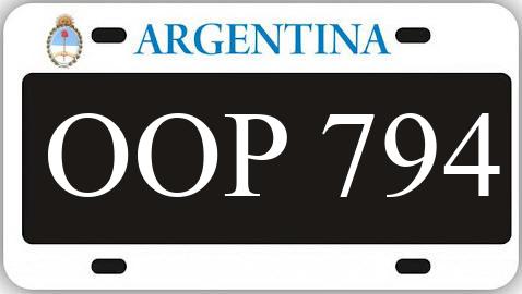 Patente OOP794