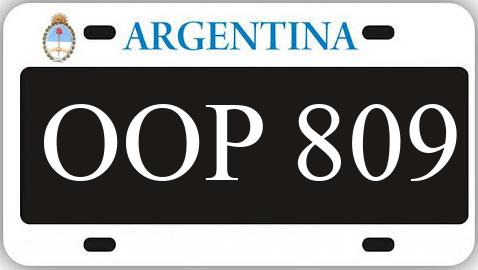 Patente OOP809
