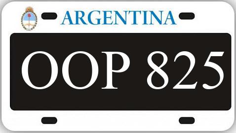 Patente OOP825