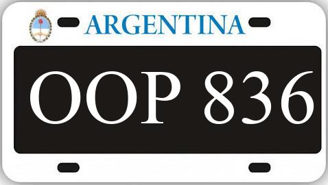 Patente OOP836