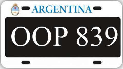 Patente OOP839