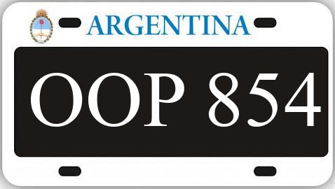 Patente OOP854