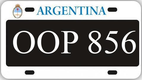 Patente OOP856