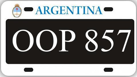 Patente OOP857