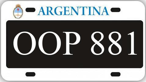 Patente OOP881