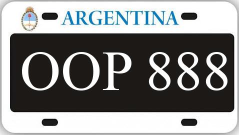 Patente OOP888