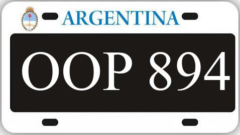 Patente OOP894