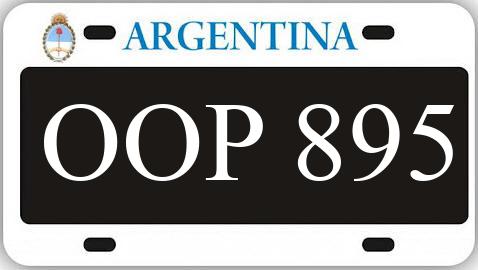 Patente OOP895