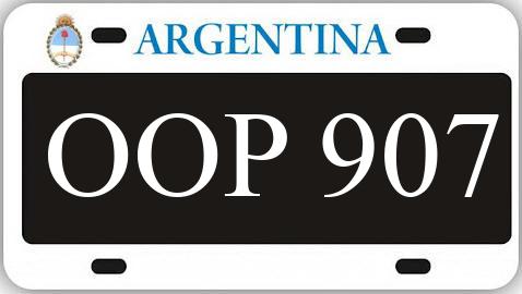Patente OOP907