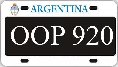 Patente OOP920