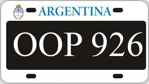 Patente OOP926