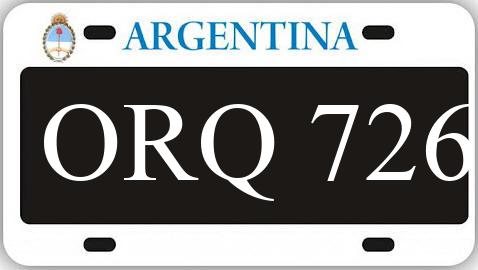 Patente ORQ726