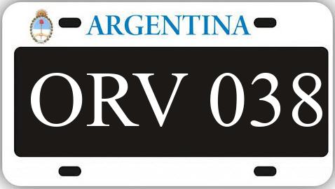 Patente ORV038