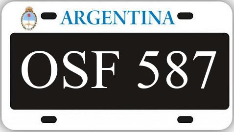 Patente OSF587
