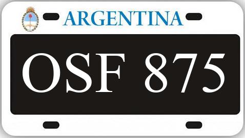 Patente OSF875