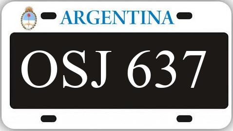 Patente OSJ637