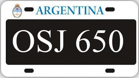 Patente OSJ650