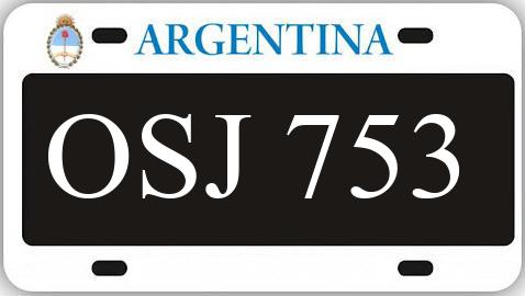 Patente OSJ753