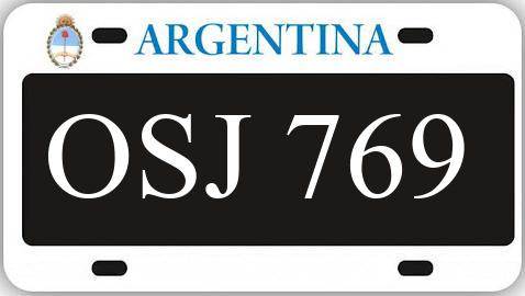 Patente OSJ769