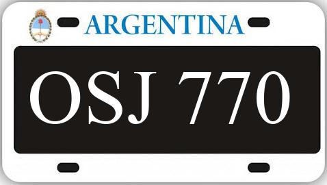 Patente OSJ770