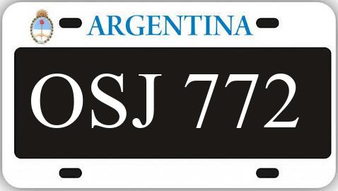 Patente OSJ772