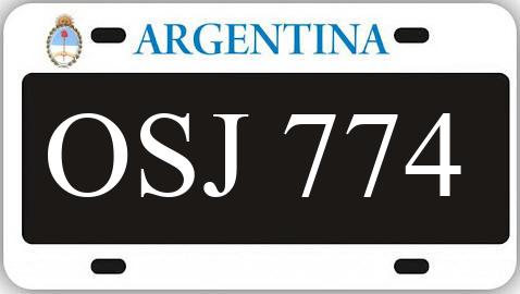 Patente OSJ774
