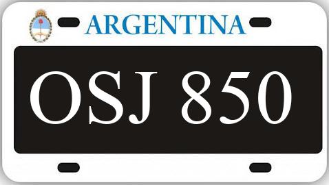 Patente OSJ850