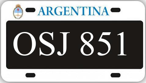 Patente OSJ851