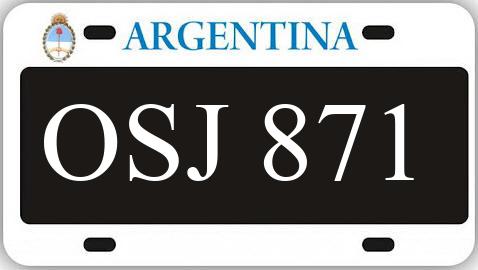 Patente OSJ871