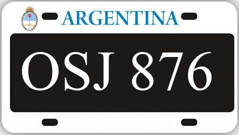 Patente OSJ876