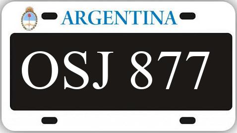 Patente OSJ877
