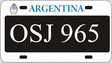 Patente OSJ965