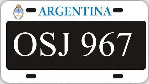 Patente OSJ967