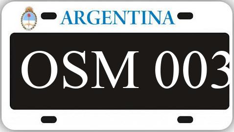 Patente OSM003