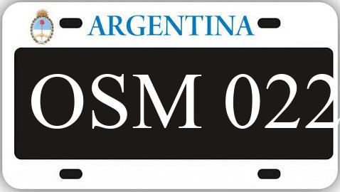 Patente OSM022