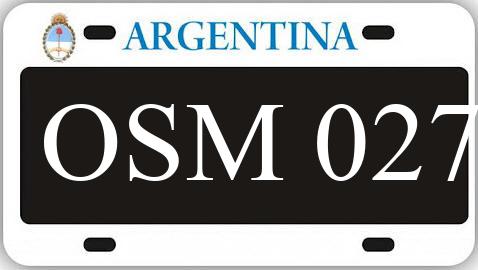 Patente OSM027