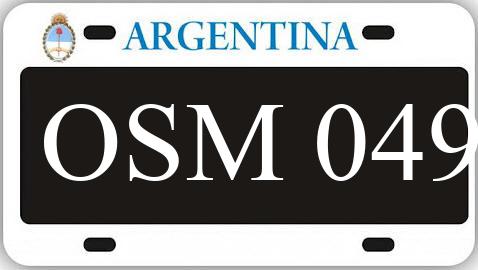 Patente OSM049