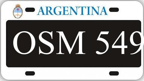 Patente OSM549